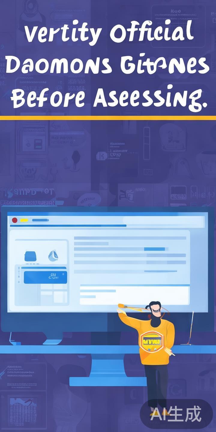 请注意，在访问任何网址之前，务必确认其是否为官方授